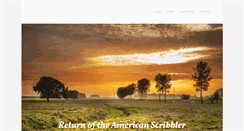 Desktop Screenshot of americanscribbler.com